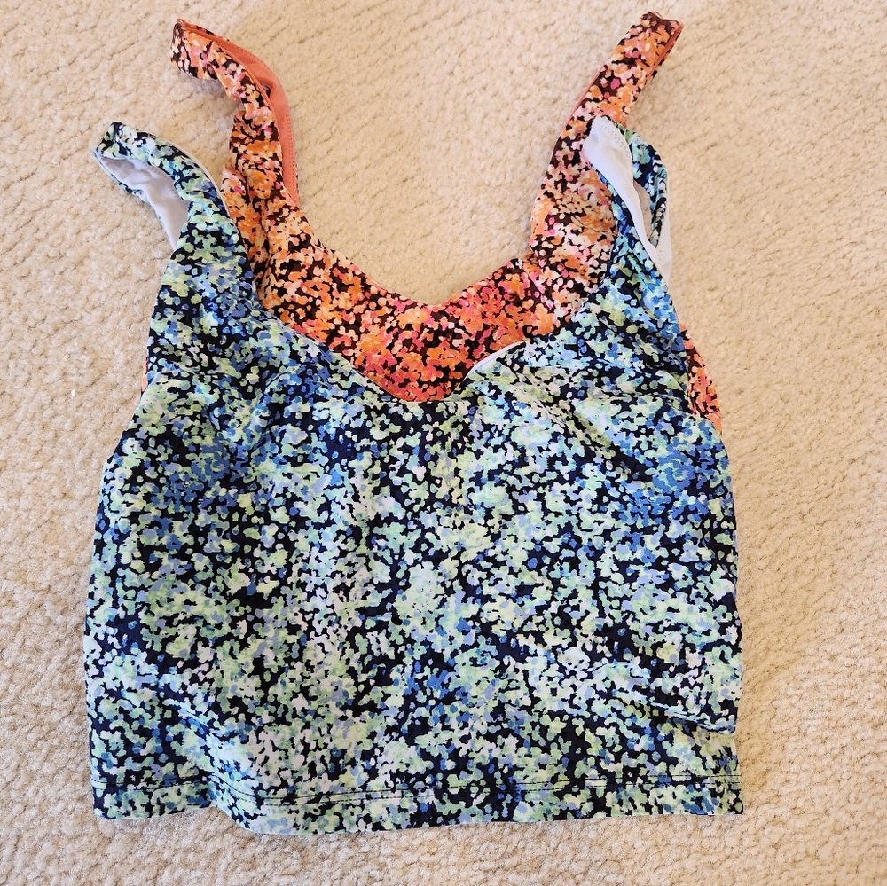 American Eagle Floral Patterned Women's Tops - Multicolor